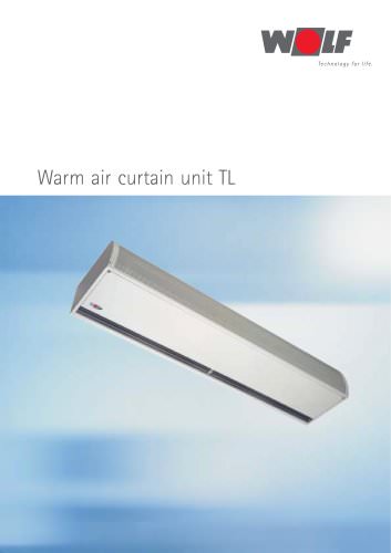 Warm air curtain TL 