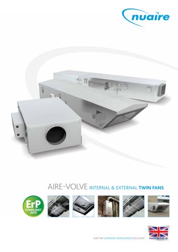 AIRE-VOLVE INTERNAL & EXTERNAL TWIN FANS