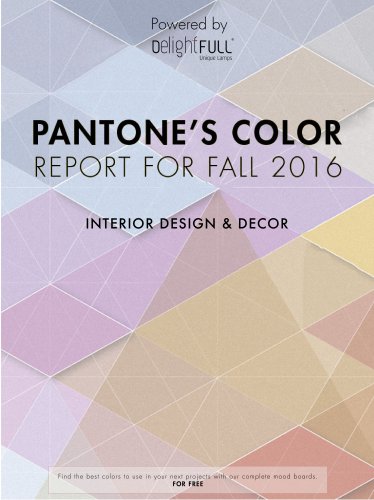 Pantone Color Report for Fall Season