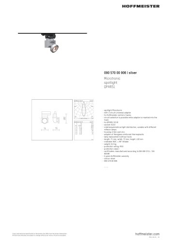 spotlight Microtronic QPAR51 50 W