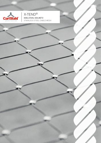 X-TEND - STAINLESS STEEL CABLE MESH