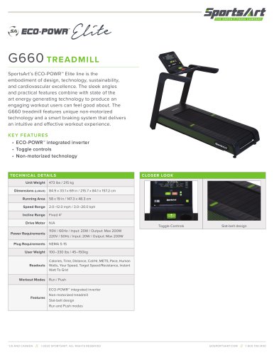 G660 TREADMILL