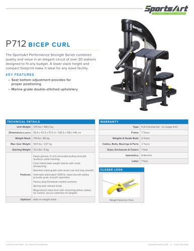 P712 BICEP CURL