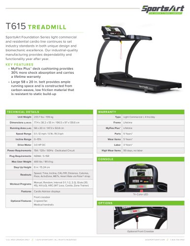 T615 TREADMILL