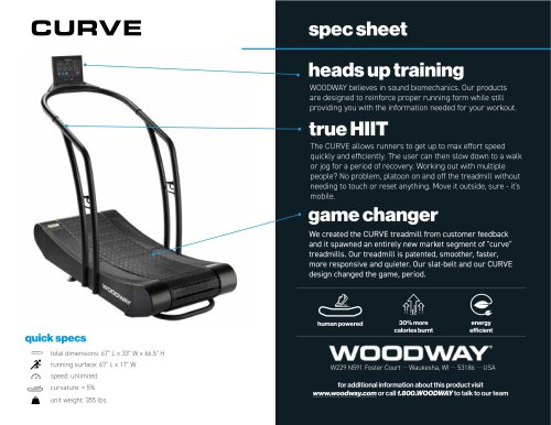 Curve quick specs