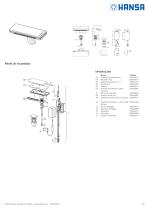 HANSAMURANO X MISCELATORE LAVABO, 230 V - 2