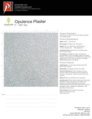 Opulence Plaster