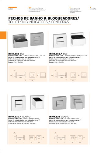 TOILET SNIB INDICATORS