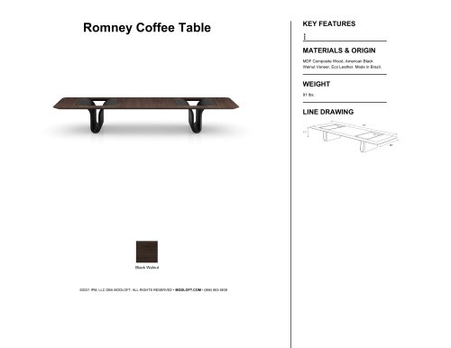 Romney Coffee Table