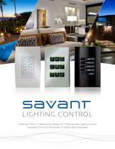 Savant Lighting Control