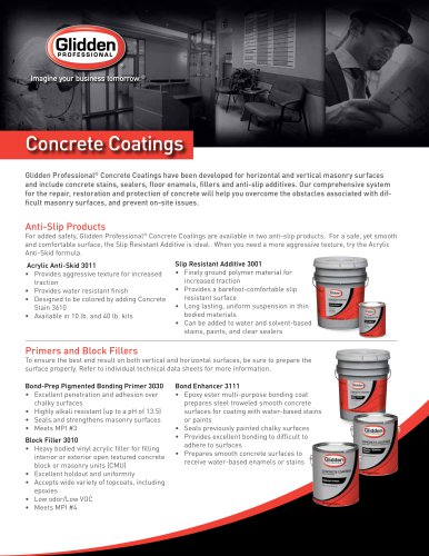 Concrete Coatings