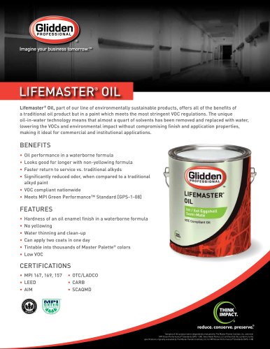 Lifemaster® Oil