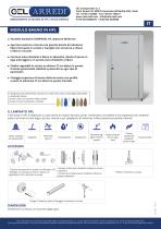 Modulo bagno - struttura in pannello sandwich - 1