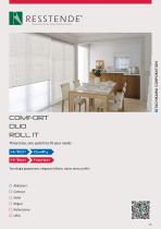 Comfort, Duo, Roll it_tecnologia giapponese, eleganza italiana: classe senza confini