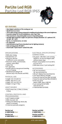 ParLite Led RGB