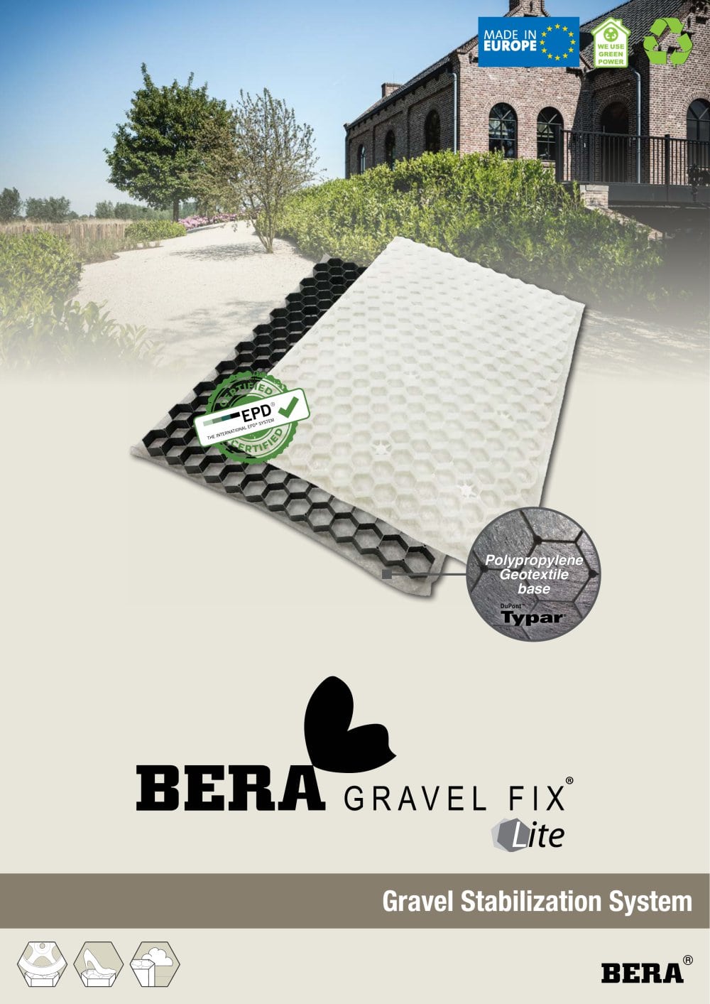 BERA Gravel Fix Lite - EPD certified - BERA B.V.