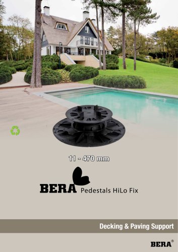 BERA Pedestal HiLo Fix