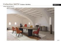 Collection NATIV Chaises Identities