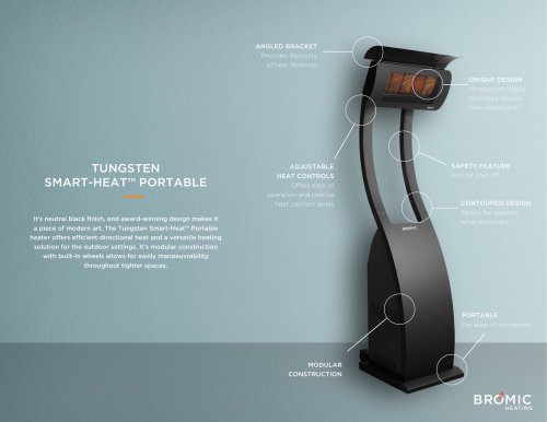 TUNGSTEN SMART-HEAT™ GAS PORTABLE