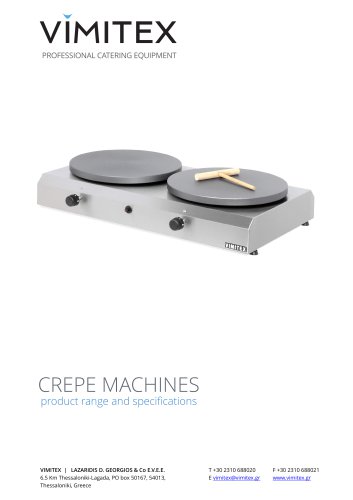 CREPE MACHINES