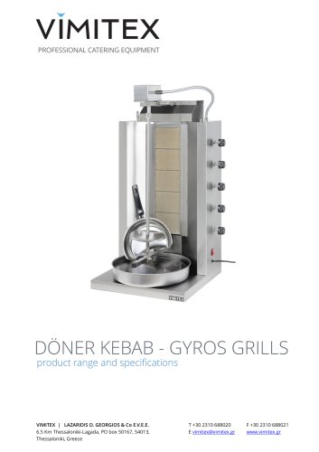 DÖNER KEBAB - GYROS GRILLS