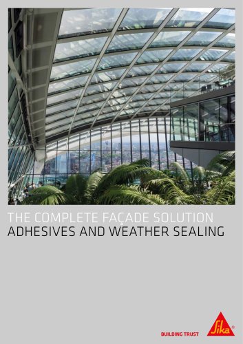 ADHESIVES AND WEATHER SEALING