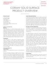 Corian® Product Overview