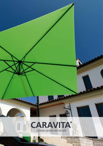 CARAVITA Exclusive parasols and sun sails