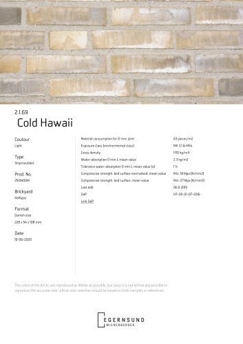 2.1.69 COLD HAWAII