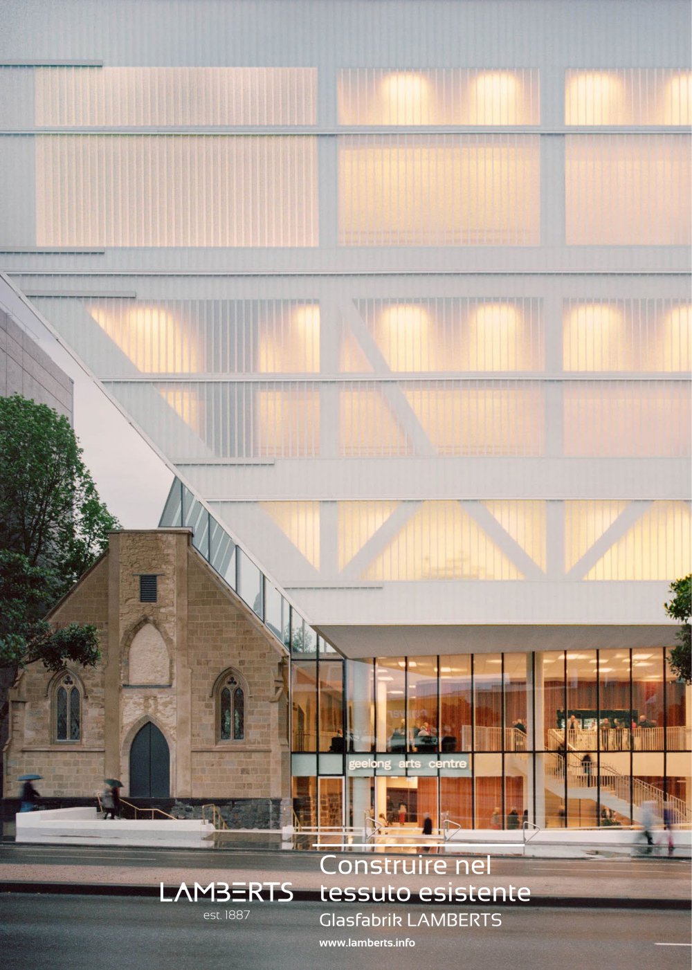 LAMBERTS Progetti: Construire nel tessuto esistente - Glasfabrik Lamberts GmbH & Co. KG 