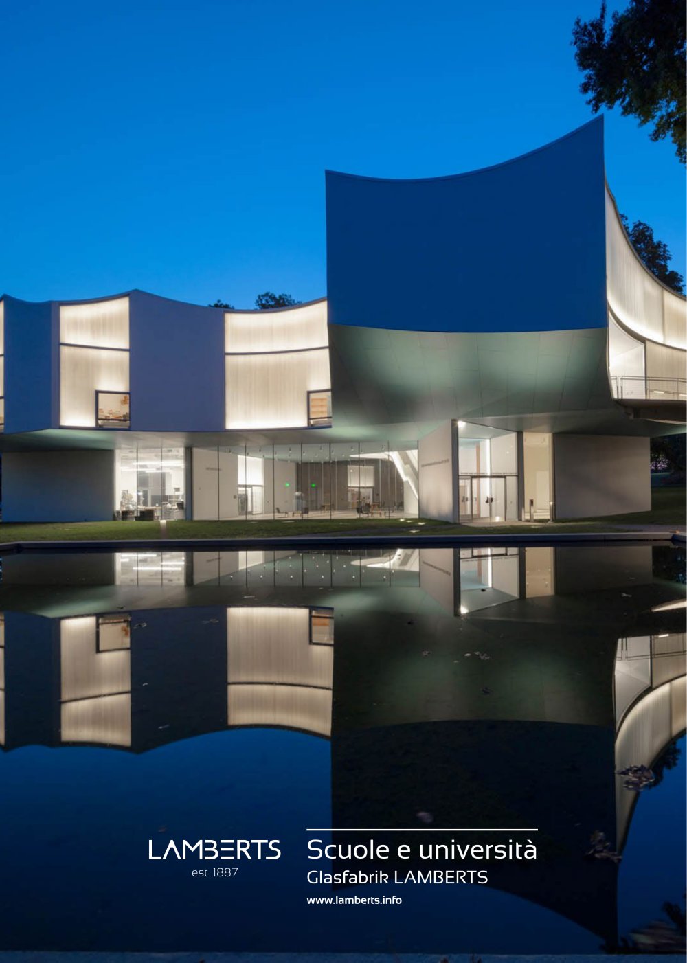 LAMBERTS Progetti: Scuole e universit&agrave; - Glasfabrik Lamberts GmbH & Co. KG 
