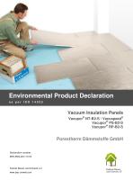 EPD Environmental Product Declaration