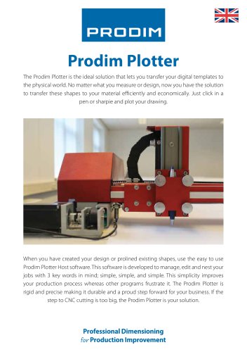 Prodim Plotter