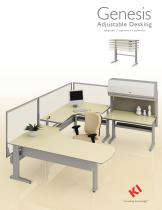 GENESIS ADJUSTABLE DESKING