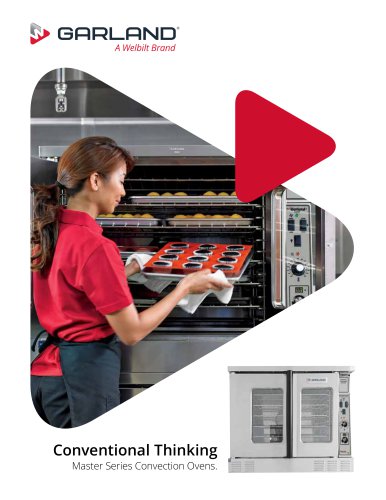 Master Series Convection Ovens.