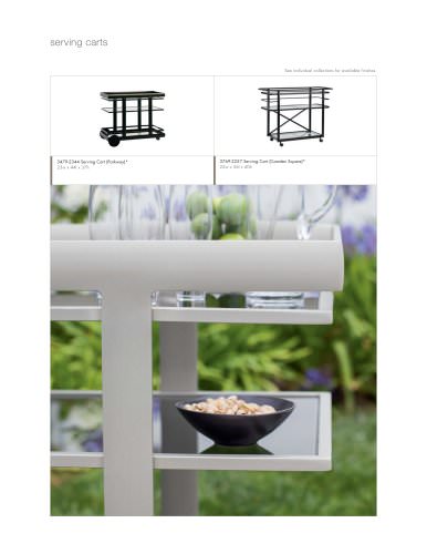 RESIDENTIAL/ACCESSORIES:Serving carts