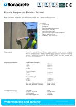 Ronafix Pre-packed Render / Screed